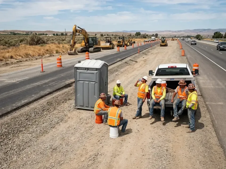 highway-road-construction-crew-007 — frequently asked questions, Porta Potty and Restroom Rentals in Pageland, SC